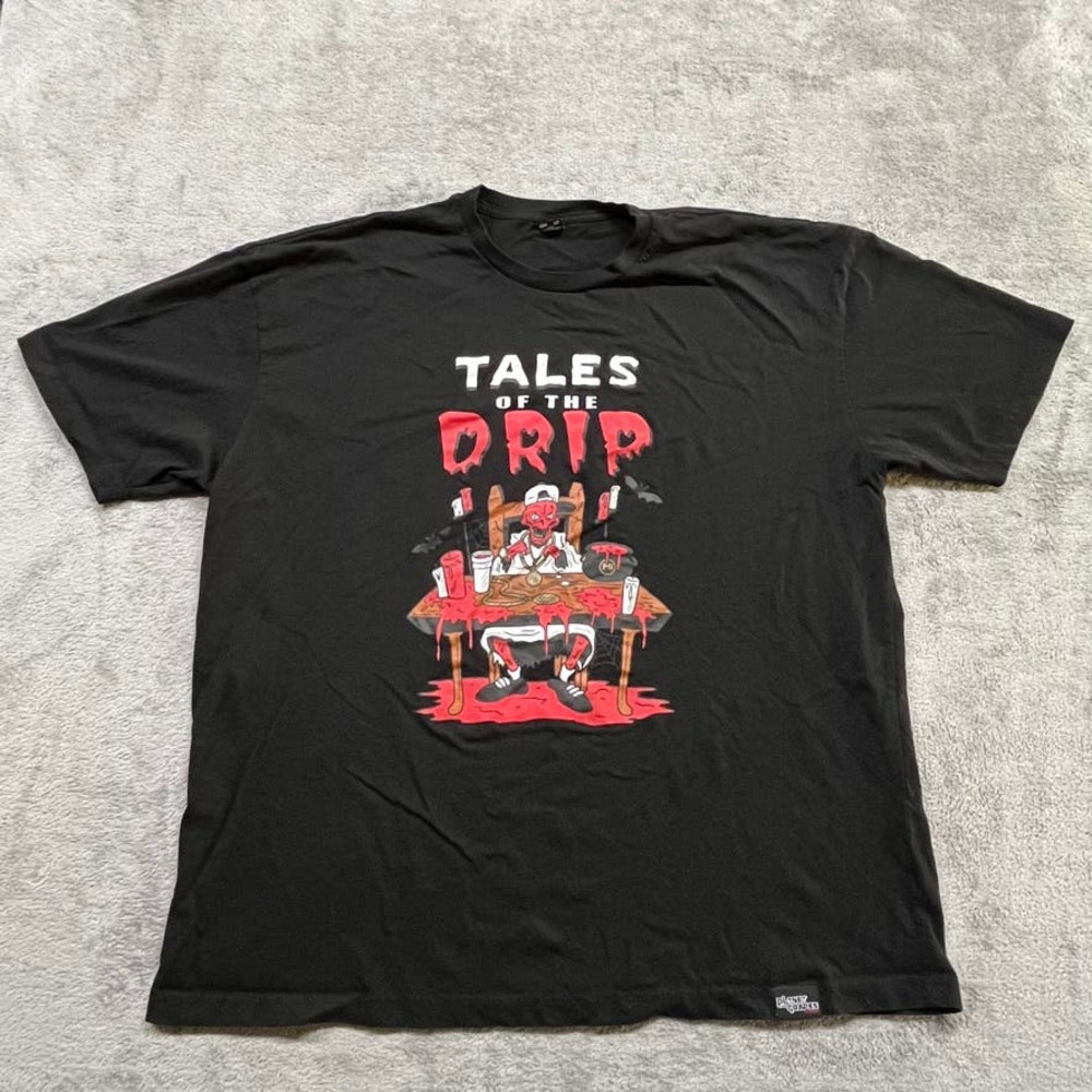 Planet of the Grapes Shirt Crewneck Mens Black‎ Size 3XL